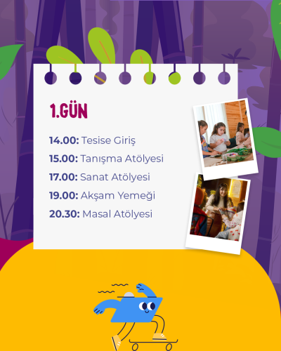 12-15 Kasım Adrasan Çocuklu Aile Kampı(Yarım Pansiyon Konaklamalı 3 Gece 4 Gün)
