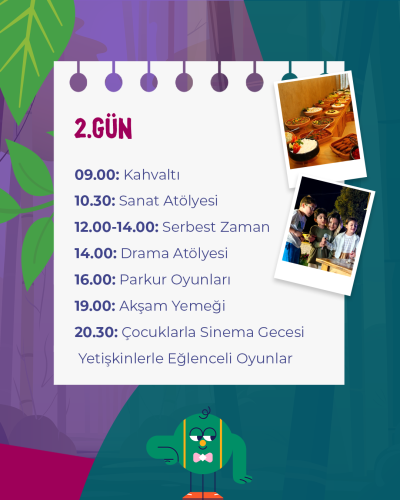 12-15 Kasım Adrasan Çocuklu Aile Kampı(Yarım Pansiyon Konaklamalı 3 Gece 4 Gün)