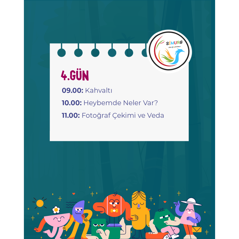 12-15 Kasım Adrasan Çocuklu Aile Kampı(Yarım Pansiyon Konaklamalı 3 Gece 4 Gün)