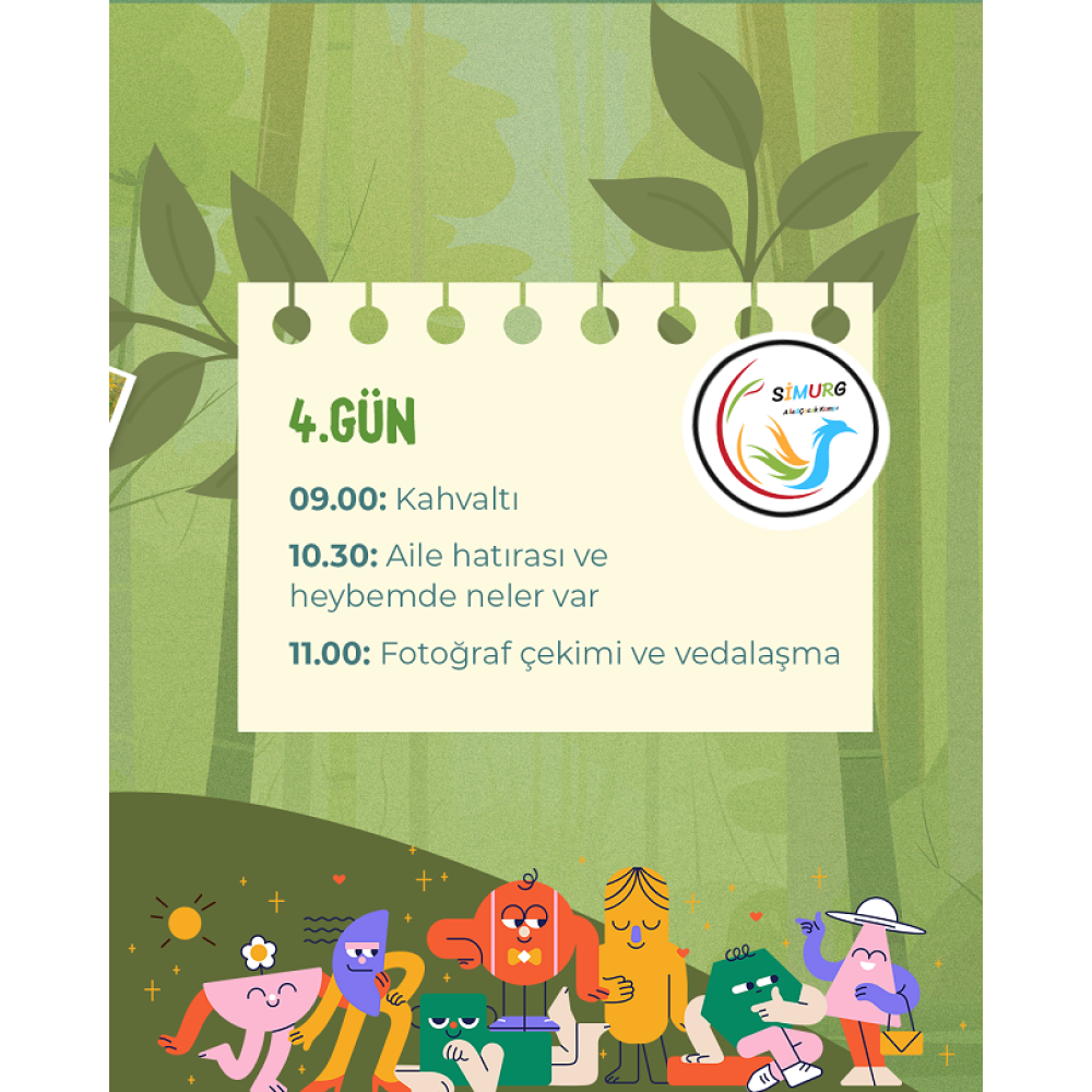 28-31 Mayıs Bayram Özel Bolu Mengen Çocuklu Aile  Kampı(3 Gece 4 Gün)