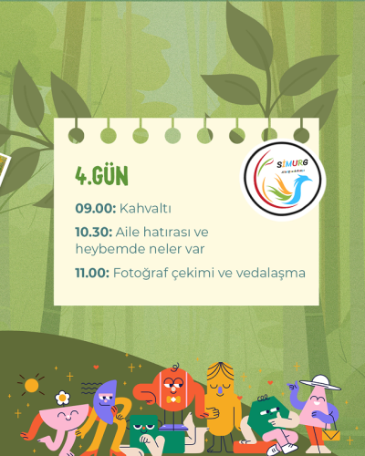 28-31 Mayıs Bayram Özel Bolu Mengen Çocuklu Aile  Kampı(3 Gece 4 Gün)