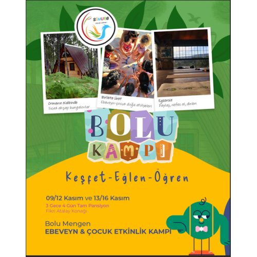 09-12 Kasım Ara Tatili Bolu Aile Kampı(Tam Pansiyon)