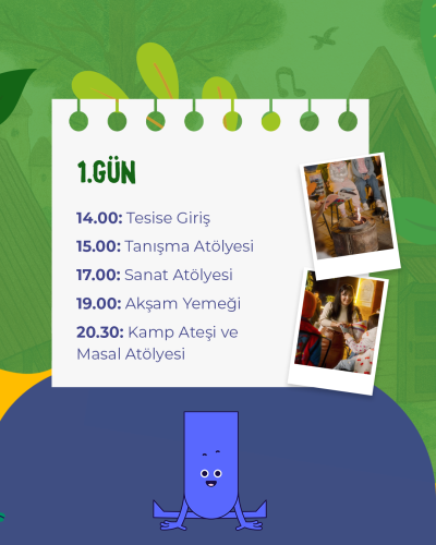 09-12 Kasım Ara Tatili Bolu Aile Kampı(Tam Pansiyon)