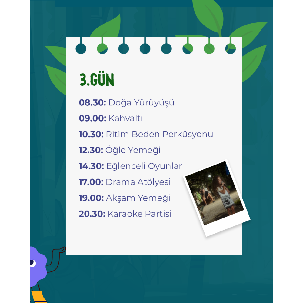 09-12 Kasım Ara Tatili Bolu Aile Kampı(Tam Pansiyon)